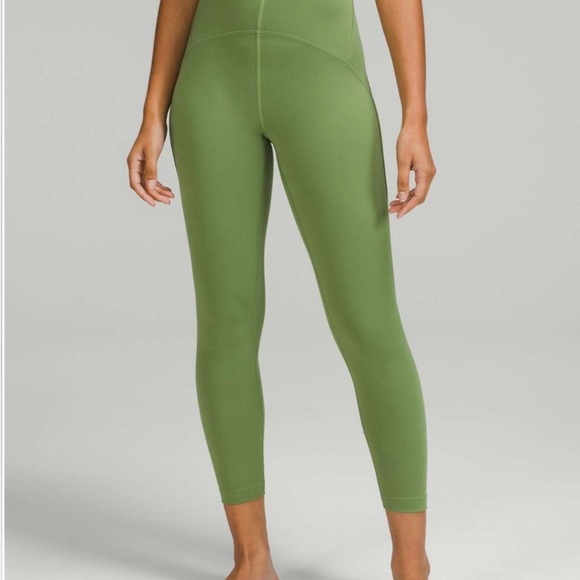 Lululemon Athletica Olive Green Leggings - Picture 3 of 4